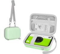 Leayjeen Kids Camera Case Compatible with Kodak Full-Color Instant Print Digital Camera,Portable Bluetooth Photo Printer Storage Holder Bag(Case Only) (Green)