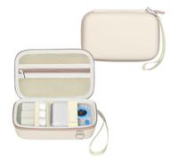 Leayjeen Kids Instant Camer Case for ESOXOFFORE/Dylanto - White | Compatible with GKTZ/HiMont/CAMCLID Kids Instant Camera, Hard EVA shockproof Storage Travel Carry Bag (Case Only)