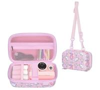 Leayjeen Kids Instant Print Camera Case Compatible with HiMont/Manttely/CAMCLID/GREENKINDER/Gofunly/Hangrui,Christmas Birthday Gift for Boys and Girls(Case Only) Pink Unicorn