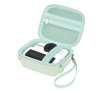 Leayjeen Kids Instant Print Camera Case for HiMont - Green | Compatible with Manttely/CAMCLID/GREENKINDER, with Handle and Strap, Zippered Mesh Pocket, Hard EVA Shell (Case Only)