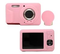 Leayjeen Silicone Protective Case Compatible with Kodak PIXPRO FZ45 Camera, Kodak FZ55 Camera Silicone Protective Soft Shell, with Detachable Lens Cover Photography Protective Case(Pink)