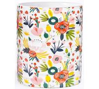 LEAZUL Kitchen Utensil Holder,7.2″Extra Large Stable Garden Floral Pattern Ceramic Utensil Crock,Flower Utensil Organizer for Countertop,Kitchen Decor,Utensil Holder for Housewarming,Wedding Gift