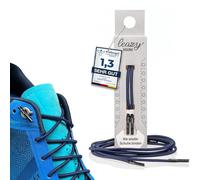 leazy Round - Elastic Round Hook-On Shoe laces - No-Tie Rubber Shoelaces - Perfect Fit and Stable Support for Sports and Leisure Activities