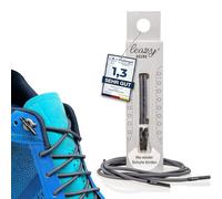 leazy Round - Elastic Round Hook-On Shoe laces - No-Tie Rubber Shoelaces - Perfect Fit and Stable Support for Sports and Leisure Activities