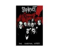 Lebaito Slipknot Poster Rock Band Vintage Music Retro Cover Posters for Room Aesthetic Canvas Wall Art Bedroom Decor16x24inch(40x60cm)