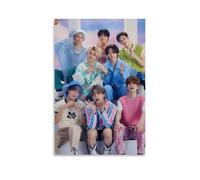 Lebaito Stray Poster Kids Kpop Music Group Cover Posters for Room Aesthetic Canvas Wall Art Bedroom Decor20x30inch(50x75cm)