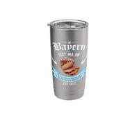 Lebakas Bavaria Eating Funny Saying Gift Idea Stainless Steel Insulated Tumbler