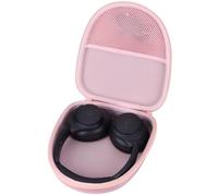 Lebakort Hard Carry Case Compatible with Anker Soundcore Life Q20 Q30,Pink