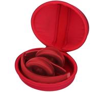 Lebakort Hard Carry Case Compatible with Beats Studio Pro Studio,Red Case | Pro Studio 3 Solo 4 Solo3 Solo2 Noise Cancelling Over-Ear Headphones Storage Bag,Hard Shell Protection,Compact