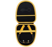 Lebakort Hard Carry Case Compatible with DEWALT Heavy Duty Neckband Headphones (Yellow)