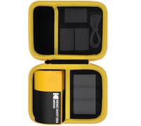 Lebakort Hard Carry Case Compatible with Kodak Memo Shot ERA Instant Digital Camera and Photo Label Printer (Noir et Jaune)