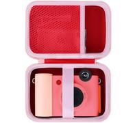 Lebakort Hard Carry Case Compatible with Kodak Smile+ 2-in-1 Digital Instant Print Camera & Photo Printer (Red + Pink)