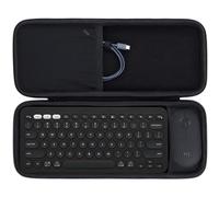 Lebakort Hard Carry Case Compatible with Logitech Pebble Keys 2 Combo K380s K380 Wireless Keyboard + M350 Pebble Mouse Combo (Black Case)