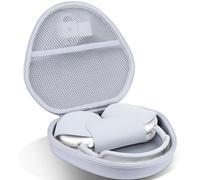 Lebakort Hard Case Compatible with Apple AirPods Max Wireless Over-Ear Headphones (Off White Case)
