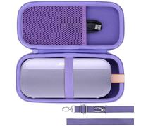 Lebakort Hard Case Compatible with Bose SoundLink Flex (2nd Gen) Bluetooth Portable Speaker(Purple Case)