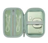 Lebakort Hard Case Compatible with Fujifilm Instax Mini Liplay+/Liplay Hybrid Digital Instant Film Camera and Photo Printer (Yellow+Green)