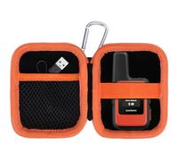 Lebakort Hard Case Compatible with Garmin inReach Mini 2 / inReach Mini Lightweight Compact Satellite Communicator Hiking Handheld 010-02602-00/010-02602-01/010-01879-00 (Black + Orange Case)