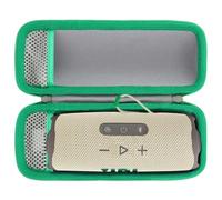 Lebakort Hard Case Compatible with JBL Flip 7/6 / 5/4 Waterproof Portable Speaker (Earth Brown Green)