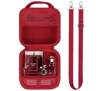 Lebakort Hard Case Compatible with Kodak PIXPRO AZ528/AZ255,Red | AZ425/AZ401/AZ405 Digital Bridge Camera Storage Bag,Hard Shell Protection,Long Strap