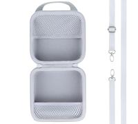 Lebakort Hard Case Compatible with Kodak PIXPRO AZ528/AZ255,White | AZ425/AZ401/AZ405 Digital Bridge Camera Storage Bag,Hard Shell Protection,Long Strap