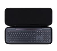 Lebakort Hard Case Compatible with Logitech Signature Slim Solar+ K980 | Business Keyboard Étui rigide