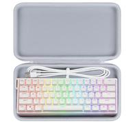 Lebakort Hard Case Compatible with Razer Huntsman,Grey | Huntsman V3 Pro mini/Blackwidow V3 mini/Aula WIN60 HE/Snpurdiri 60% Mechanical Gaming Keyboard 61 Keys Storage Bag