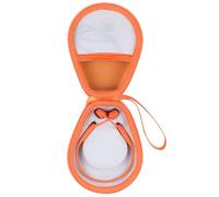 Lebakort Hard Case Compatible with Shokz New OpenRun Pro 2/Pro 2 Mini/OpenRun/OpenSwim/OpenMove Bone Conduction Sports Headphones (Orange)