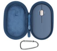 Lebakort Mouse Case compatible with Logitech Pebble 2 M350s / M350 / M355 / i345 Slim Wireless Mouse (Blueberry Case)