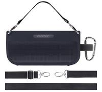Lebakort Silicone Cover Compatible with Bose SoundLink Flex Speaker Wireless Portable Speaker (Black silicone case)