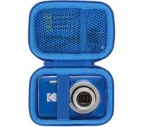 Lebakort Storage Case Compatible with Kodak PIXPRO Friendly Zoom FZ45 FZ55 16MP Digital Camera (Blue Case)