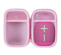 Lebakort Storage Case Compatible with Ultimate Ears UE WONDERBOOM 4 3 2 Portable Waterproof Bluetooth Speaker (Red Case)