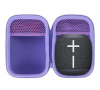 Lebakort Storage Case Compatible with Ultimate Ears UE WONDERBOOM 4 3 2 Portable Waterproof Speaker (Purple Case)
