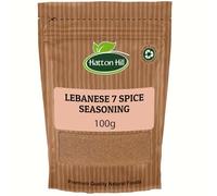 Lebanese 7 Spice 100g by Hatton Hill | A Perfectly Balanced Middle Eastern Spice Blend for All Occasions
