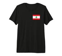 Lebanese Flag of Lebanon Premium T-Shirt