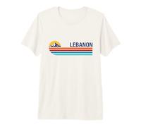 Lebanon Colorful Landscape Premium T-Shirt