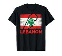 Lebanon Flag Cedar Tree Beirut Lebanese Arabic Arab Islam T-Shirt