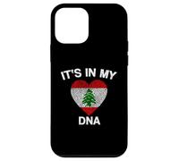 Lebanon Flag Heart It's In My DNA Lebanese Heritage Case for iPhone 12 mini