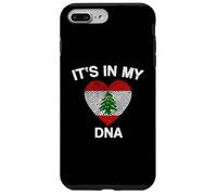 Lebanon Flag Heart It's In My DNA Lebanese Heritage Case for iPhone 7 Plus/8 Plus
