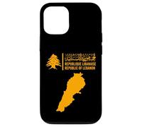 Lebanon Flag Map Beirut, Cedar Tree Lebanese Heritage Design Case for iPhone 12/12 Pro
