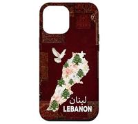 Lebanon Flag Map Beirut, Cedar Tree Lebanese Heritage Design Case for iPhone 12 Pro Max