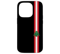 Lebanon Flag Map Beirut, Cedar Tree Lebanese Heritage Design Case for iPhone 14 Pro