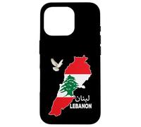Lebanon Flag Map Beirut, Cedar Tree Lebanese Heritage Design Case for iPhone 16 Pro