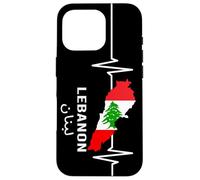 Lebanon Flag Map Beirut, Cedar Tree Lebanese Heritage Design Case for iPhone 16 Pro