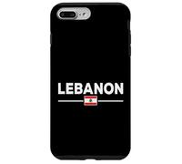 Lebanon Flag Map Beirut, Cedar Tree Lebanese Heritage Design Case for iPhone 7 Plus/8 Plus