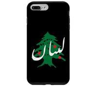Lebanon Flag Map Beirut, Cedar Tree Lebanese Heritage Design Case for iPhone 7 Plus/8 Plus