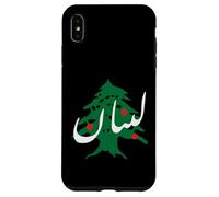 Lebanon Flag Map Beirut, Cedar Tree Lebanese Heritage Design Case for iPhone XS Max