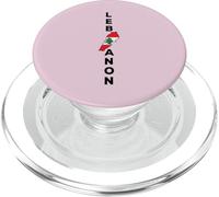 Lebanon Flag Map Beirut, Cedar Tree Lebanese Heritage Design PopSockets PopGrip for MagSafe