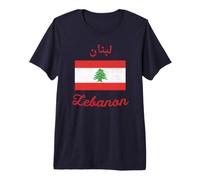 Lebanon Flag T-Shirt Premium T-Shirt