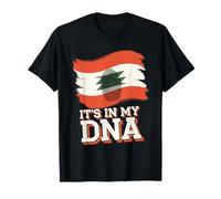 Lebanon Roots It’s in My DNA Design T-Shirt