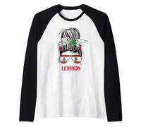Lebanon Woman Lebanese Girl Lebanon Flag Heritage Pride Raglan Baseball Tee